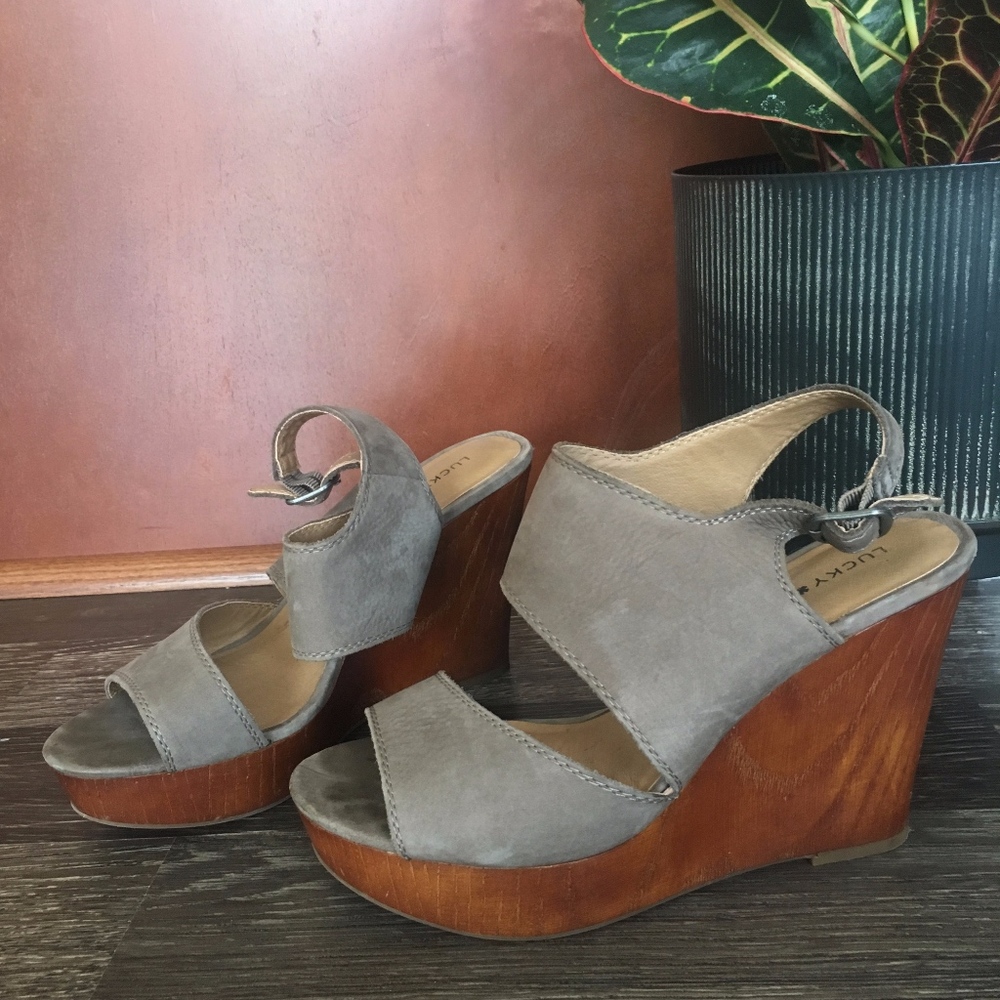 LUCKY BRAND WEDGE HEELS